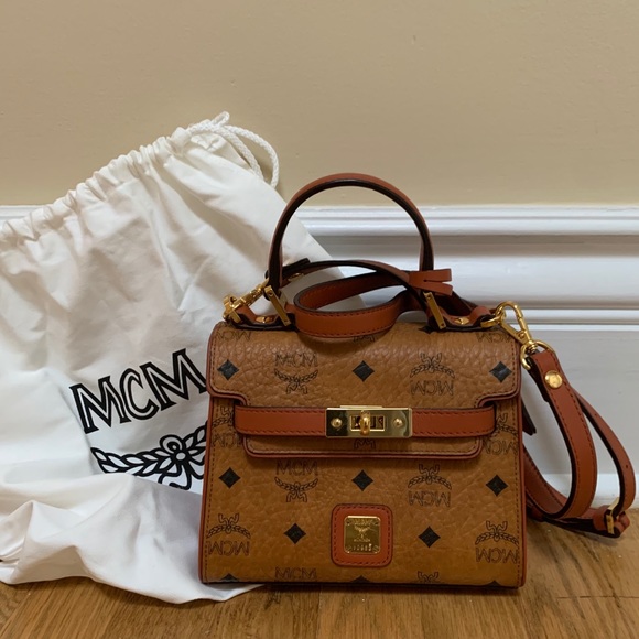 mcm heritage satchel